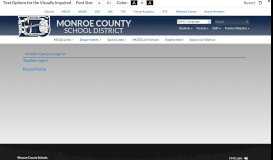 
							         Infinite Campus Log Ins - Monroe County Schools								  
							    