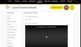 
							         Infinite Campus Login - Carroll County Schools								  
							    