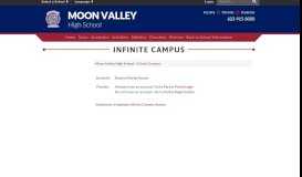 
							         Infinite Campus - Moon Valley High School								  
							    