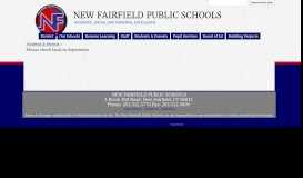 
							         Infinite Campus - New Fairfield Public Schools								  
							    