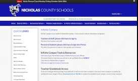 
							         Infinite Campus - Nicholas County Schools								  
							    