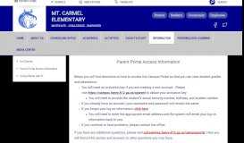 
							         Infinite Campus / Parent Portal Access Information								  
							    