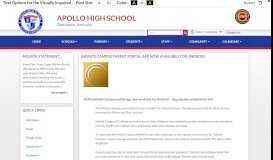 
							         Infinite Campus Parent Portal app now available for Android - Apollo ...								  
							    