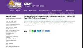 
							         Infinite Campus Parent Portal-Directions for Initial Creation of Your ...								  
							    