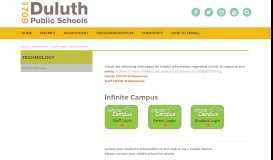 
							         Infinite Campus Parent Portal - Duluth Public Schools								  
							    