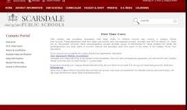 
							         Infinite Campus Parent Portal / First Time Users - Scarsdale Schools								  
							    