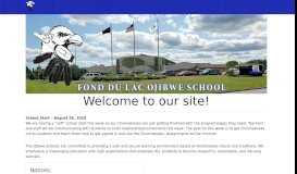 
							         Infinite Campus (Parent Portal) - Fond du Lac Ojibwe School								  
							    