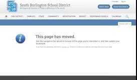 
							         Infinite Campus Parent Portal / Home - South Burlington School District								  
							    