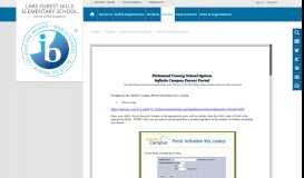 
							         Infinite Campus Parent Portal Instructions - Richmond County School ...								  
							    