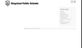 
							         Infinite Campus Parent Portal - Kingsland Public Schools								  
							    