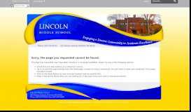 
							         Infinite Campus Parent Portal - Lincoln Middle School								  
							    