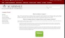 
							         Infinite Campus Parent Portal / Overview - Scarsdale								  
							    