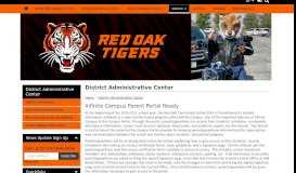 
							         Infinite Campus Parent Portal Ready - Red Oak School District								  
							    
