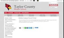 
							         Infinite Campus Parent Portal - Taylor County Middle School								  
							    