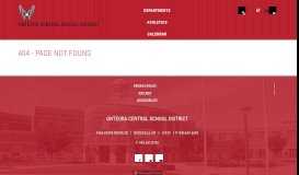 
							         Infinite Campus - Parent Portal / Welcome - Onteora Central School ...								  
							    