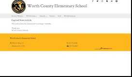 
							         Infinite Campus Parent Portal Workshop - Worth County Elementary ...								  
							    