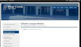 
							         Infinite Campus Portal - Deer Creek High School								  
							    