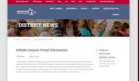 
							         Infinite Campus Portal Information – Meriwether County School System								  
							    