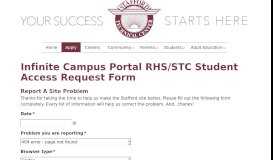 
							         Infinite Campus Portal RHS/STC Student Access Request Form ...								  
							    