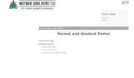 
							         Infinite Campus Portal - St. Louis County Schools								  
							    
