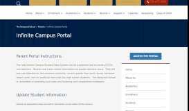 
							         Infinite Campus Portal - The Vanguard School - Colorado Springs								  
							    