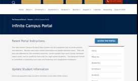 
							         Infinite Campus Portal - The Vanguard School								  
							    