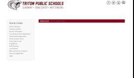 
							         Infinite Campus Portal - Triton Public Schools ISD #2125								  
							    