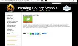 
							         Infinite Campus Portal Update - Fleming County Schools								  
							    