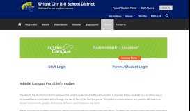 
							         Infinite Campus Portal - Wright City R-II School District								  
							    