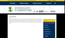 
							         Infinite Campus – Students & Parents – Stonegate Elementary								  
							    
