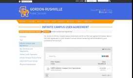 
							         Infinite Campus User Agreement - Gordon-Rushville Public Schools								  
							    