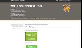
							         Infinite Campus - Wells Combined School								  
							    
