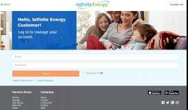 
							         Infinite Energy Customer Portal - Pay your bill, view invoices ...								  
							    