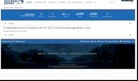 
							         InfiniTi-I Training login info | TruckersReport.com Trucking Forum ...								  
							    