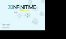 
							         Infinitime 8.0 Login Window - INFINITIME Online								  
							    
