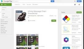 
							         Infinity Massage Chair--Presidential - Apps on Google Play								  
							    