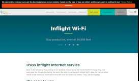 
							         Inflight Wi-Fi - iPass								  
							    