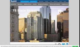 
							         Info - Welcome to 75 State Street's Tenant® Portal								  
							    