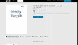 
							         InfoBridge user guide - DFDS Seaways - Yumpu								  
							    