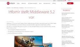 
							         Infomir stellt Stalker Middleware 5.2 vor | Infomir news								  
							    