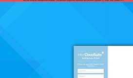 
							         Infor CloudSuite Self-Service Portal								  
							    