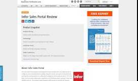 
							         Infor Sales Portal Software Review - Business-Software.com								  
							    