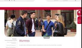 
							         Información personal y académica para alumnos, Universidad Nebrija								  
							    