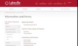 
							         Information and Forms - Lake Marion Elementary School								  
							    