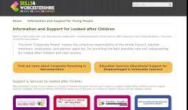 
							         Information and Support for Looked after Children Information ...								  
							    