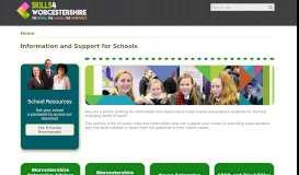 
							         Information and Support for Schools Information - Careers Portal								  
							    