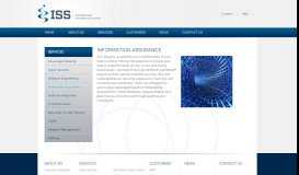 
							         Information Assurance | ISS Information Systems Solutions								  
							    