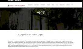 
							         Information Change Form - UGA Undergraduate Admissions								  
							    