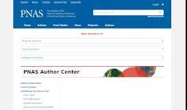 
							         Information for Authors | PNAS								  
							    