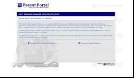 
							         Information for Parents - Parent Portal								  
							    